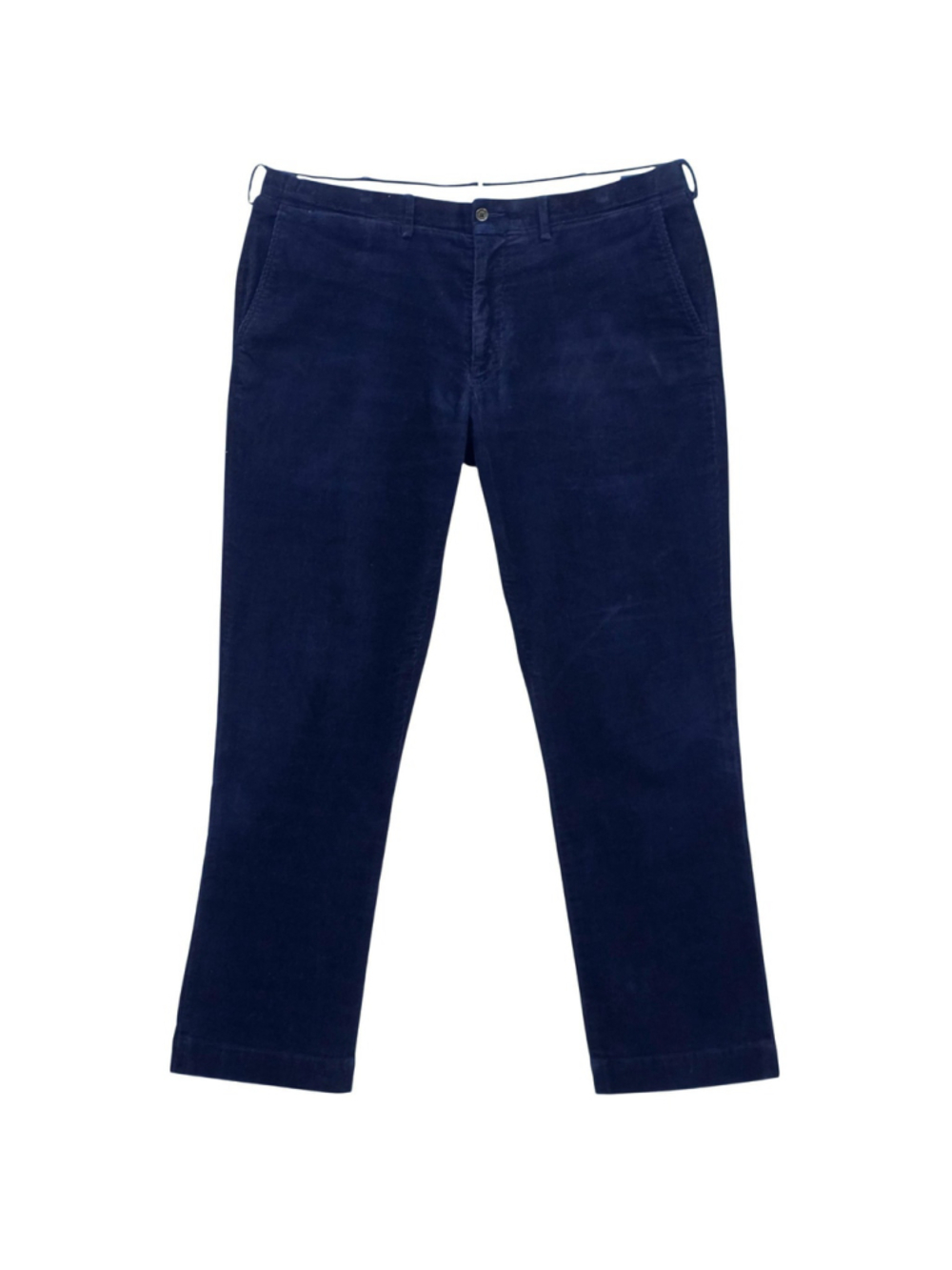 Polo Ralph Lauren Stretch Classic Fit Corduroy Pants Mens 38x30 Navy Cotton